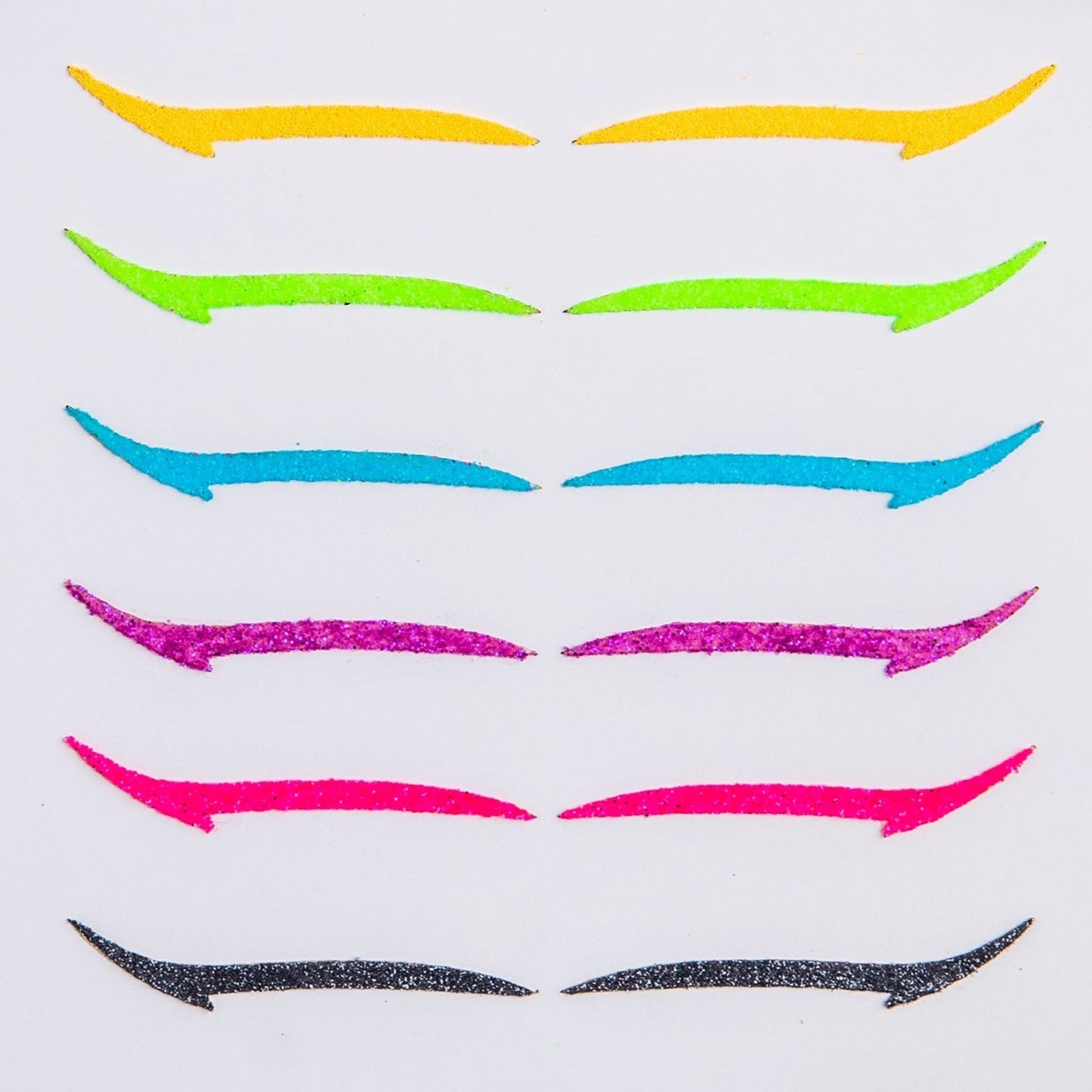 Eyeliner Sticker Basic Neon 6 Pairs