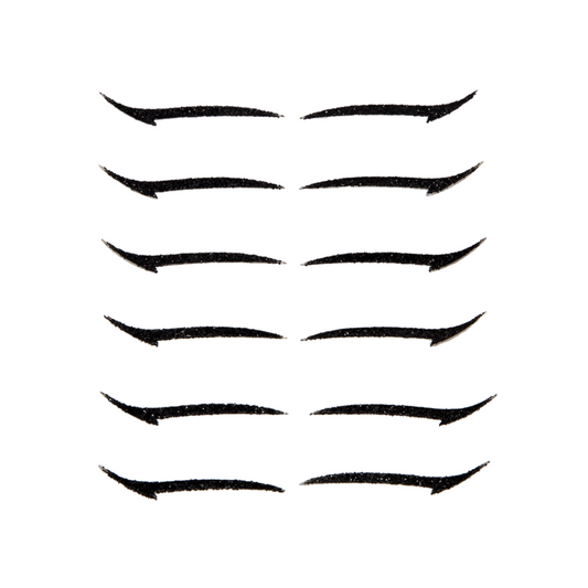 Eyeliner Sticker Basic Black 6 Pairs
