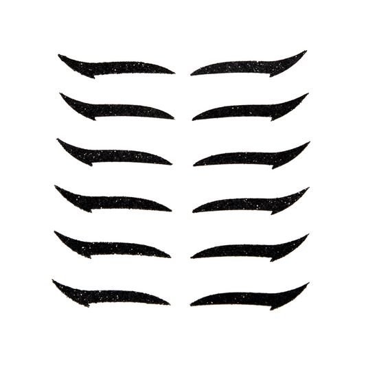 Eyeliner Sticker Classic Black 6 Pairs