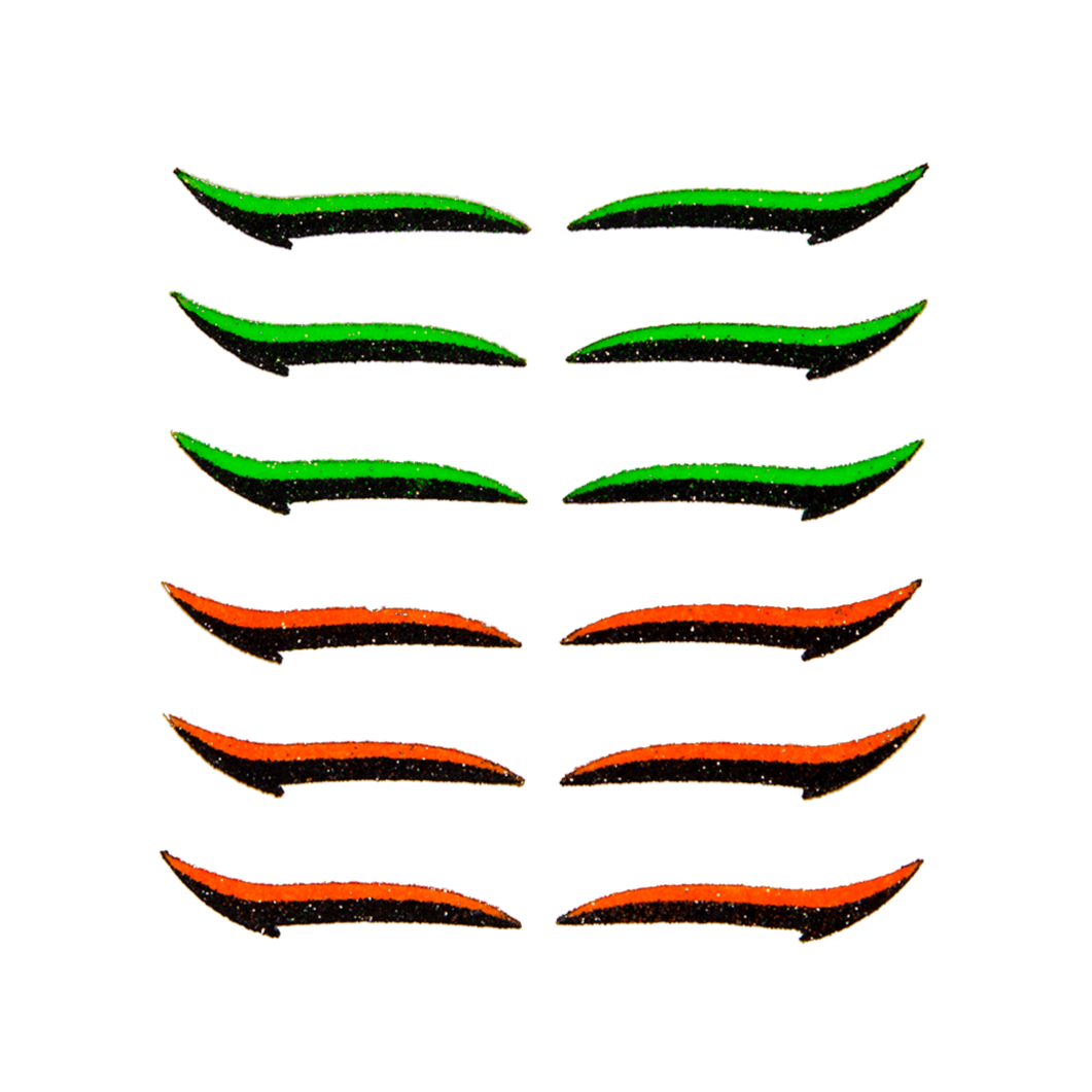 Eyeliner Sticker Classic Neon 6 Pairs
