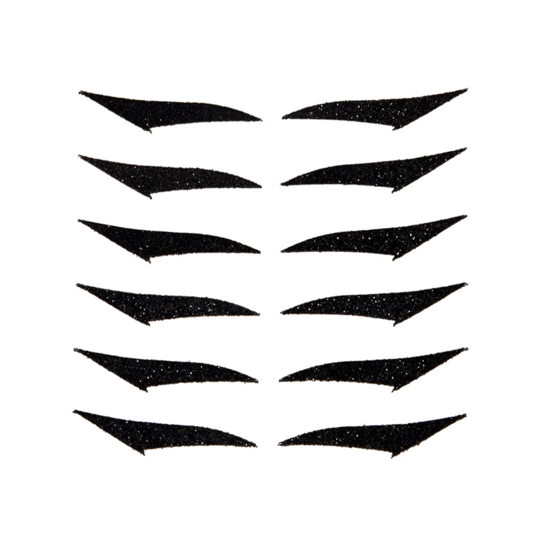 Winehouse Black - Eyeliner Sticker  6 Pairs