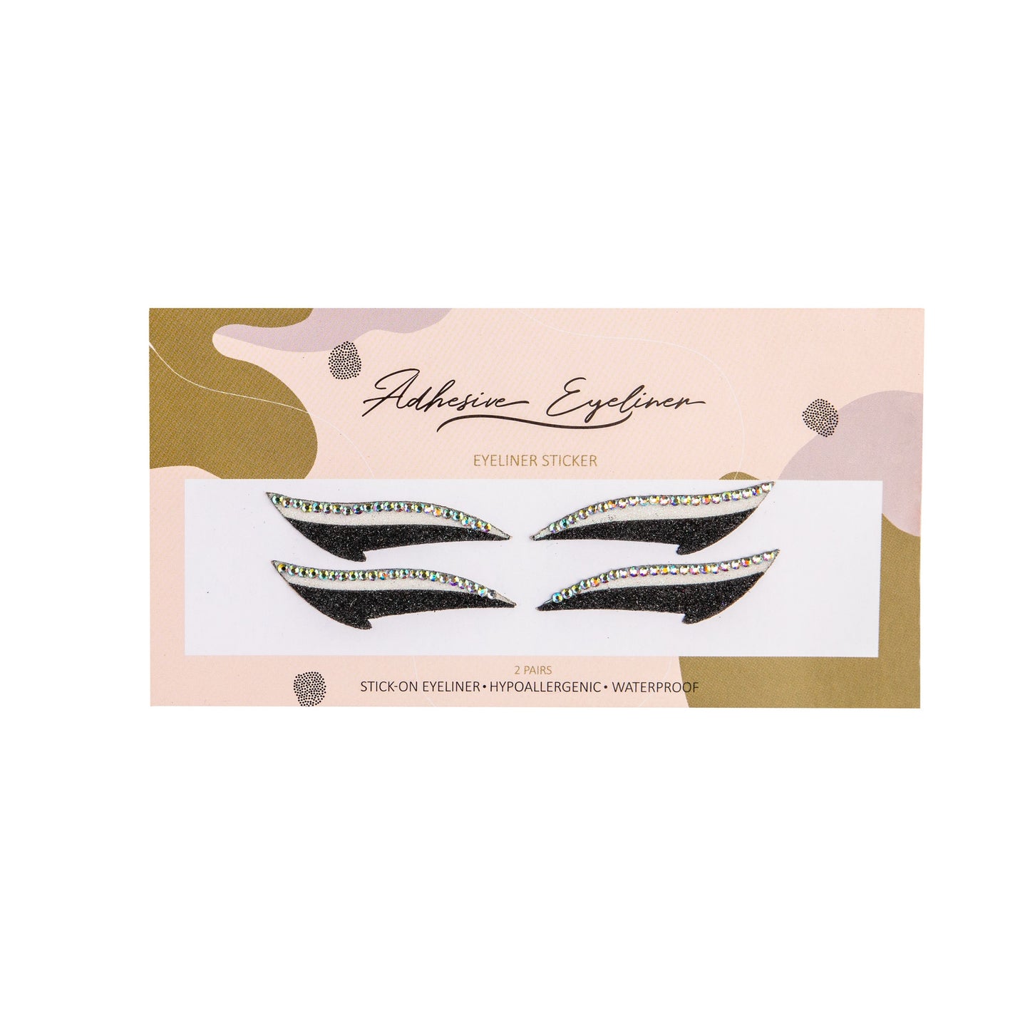 New ANITA FANCY w/ Strass - Black and Pearl 2 pairs