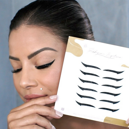 #2 Best-Seller Cat-Eye Set Eyeliner Sticker – Classic Black (6 Pairs)