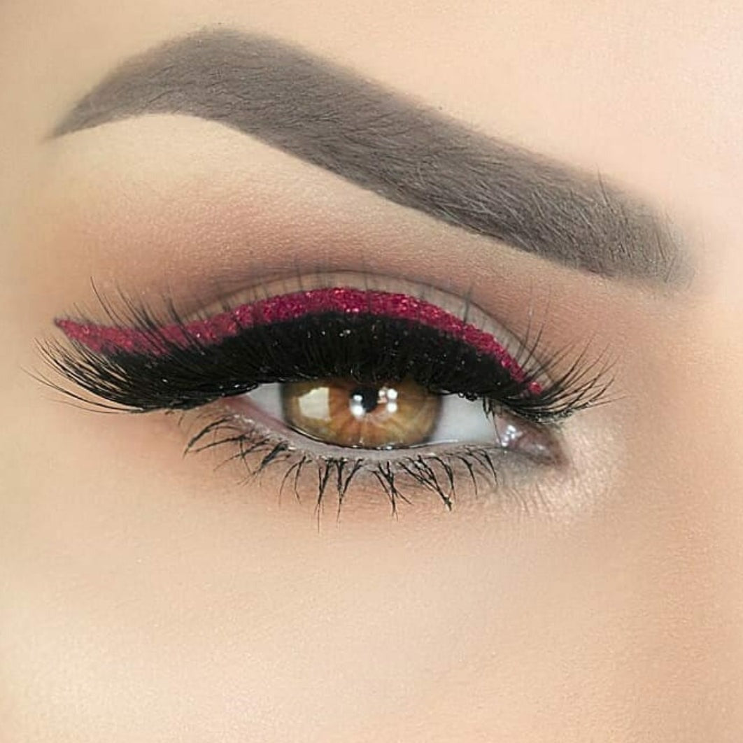 CLASSIC Shades of PINK Eyeliner Sticker- 6 pairs