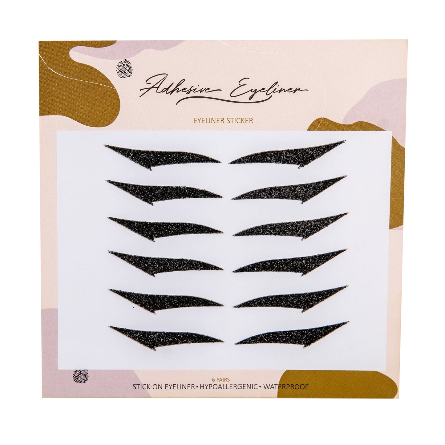 Winehouse Black - Eyeliner Sticker  6 Pairs