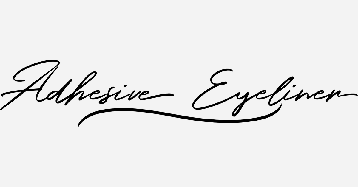 How to use Adhesive Eyeliner