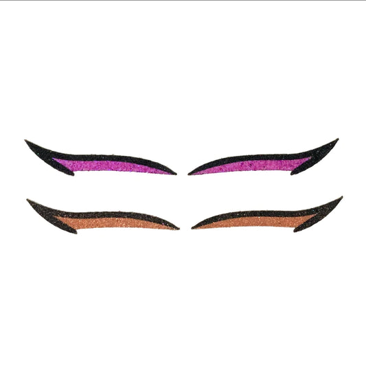 Gabi Petry Pop Glow – Adhesive Eyeliner Set with Black Contour (2 Pairs)