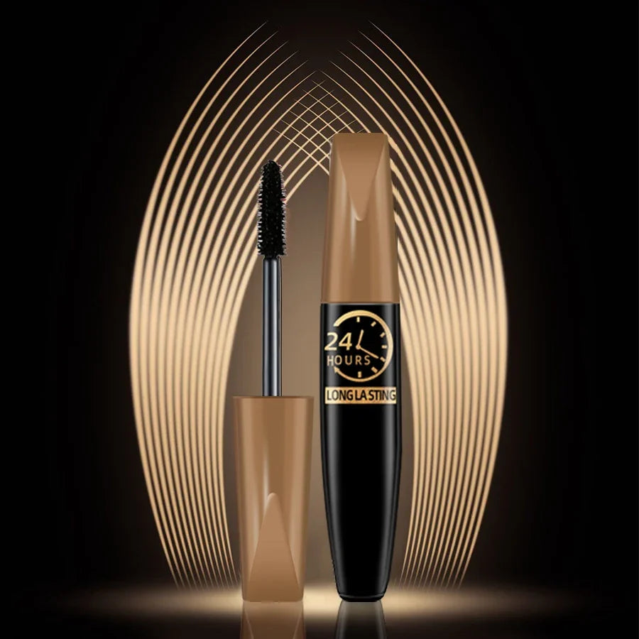 5D Waterproof Black Mascara | Silk Fiber, Length & Volume