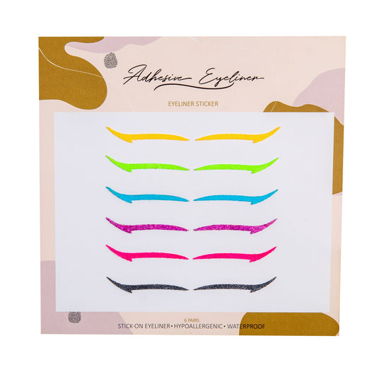 New Eyeliner BASIC - Colorful Neon  6 pairs