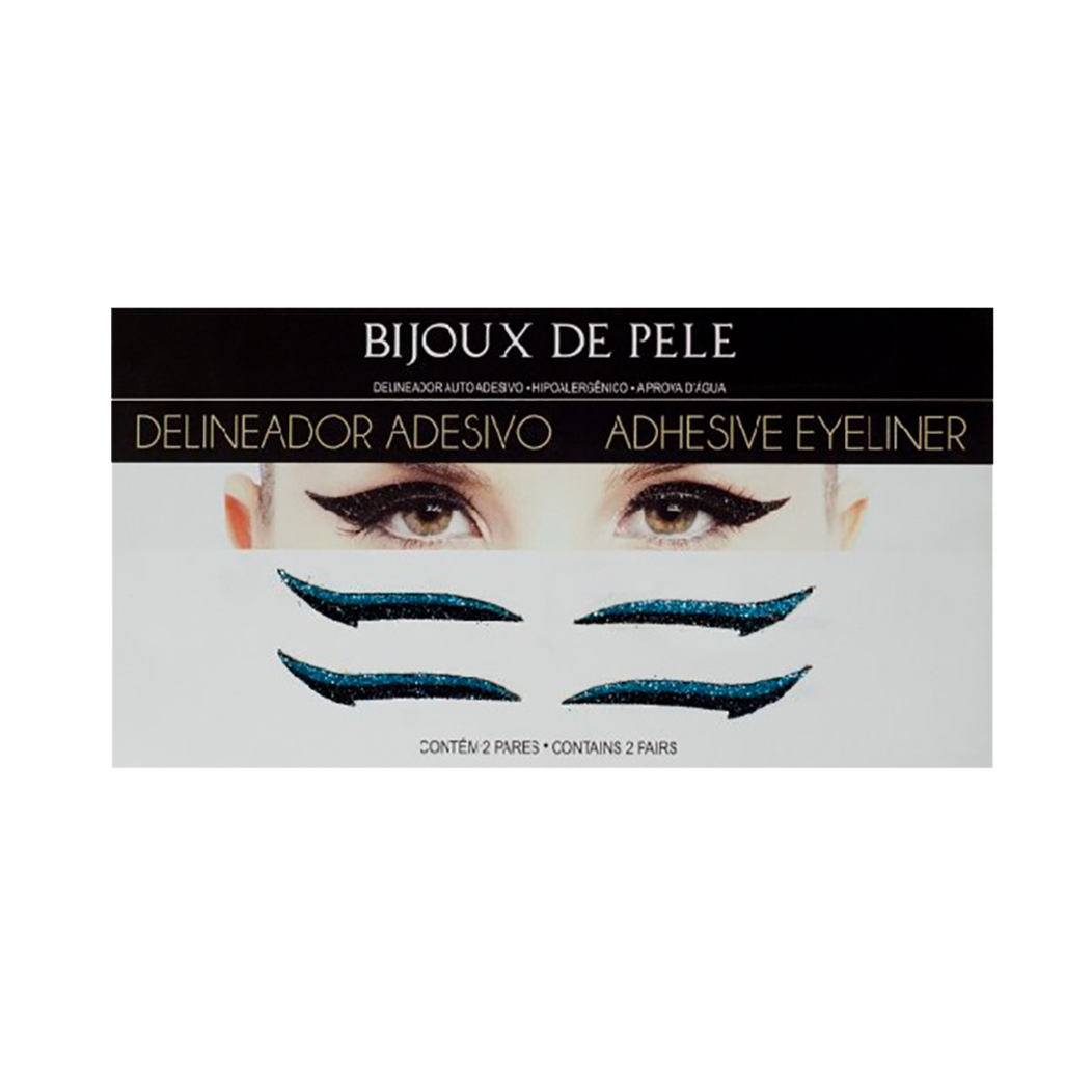 The Eyeliner Sticker Black and Blue CLASSIC - 2 pairs