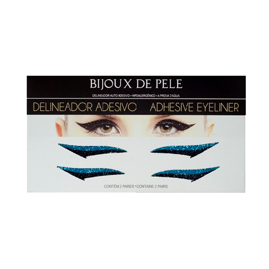 Eyeliner Sticker Black and Blue WINEHOUSE - 2 pairs