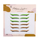 CLASSIC NEON Eyeliner Sticker - 6 pairs